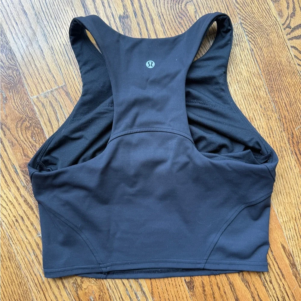 Lululemon Invigorate Training Tank Top black sports bra 8 / M - Picture 5 of 6